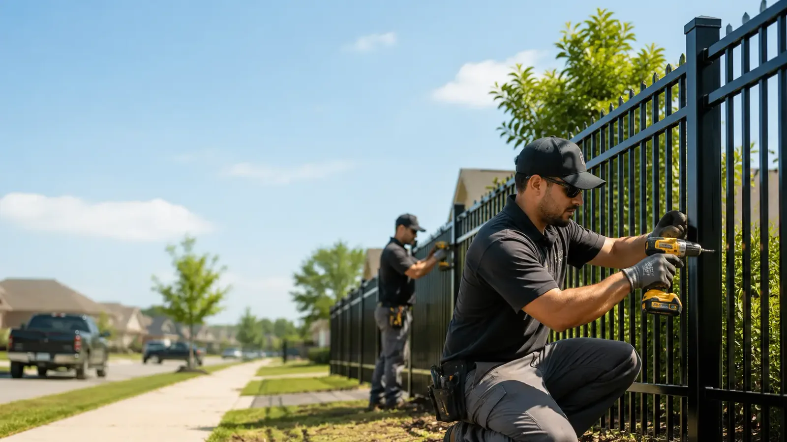 Metal Fence Installation in Princeton, TX
